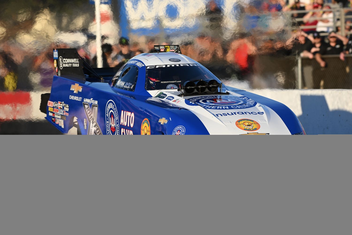Robert Hight is ready to become part of NHRA Funny Car history this weekend. Photo courtesy NHRA.